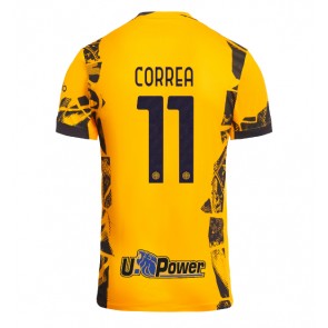 Inter Milan Joaquin Correa #11 Tredjetröja 2024-25 Kortärmad